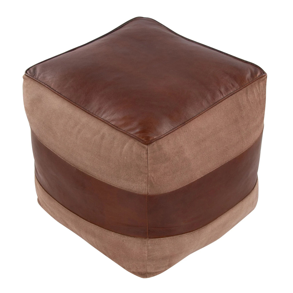 Cobbler - Industrial Pouf - Furniture Home Direct