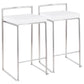 Fuji - Contemporary Elegant Stackable Counter Stool Set - Furniture Home Direct