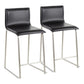 Mara - Contemporary Counter Stool (Set of 2) - Furniture Home Direct