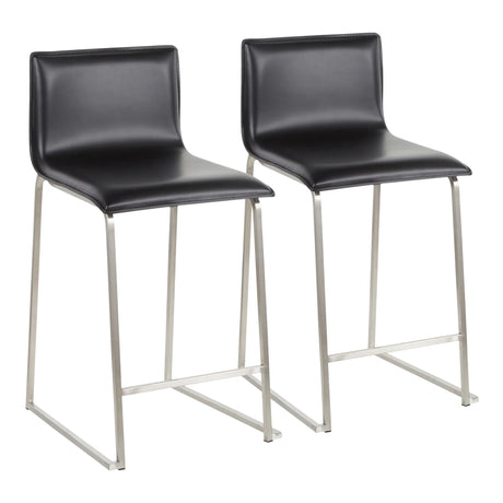 Mara - Contemporary Counter Stool (Set of 2) - Furniture Home Direct