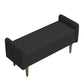 Teddy Velvet Storage Stool With Storage Space For Apartments - Furniture Home Direct
