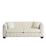 Sofa And Loveseat - Beige - Furniture Home Direct