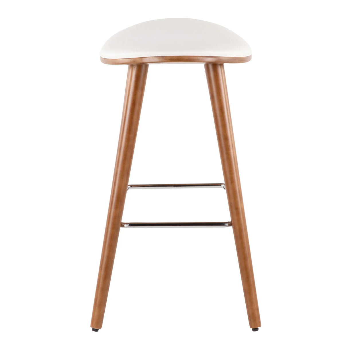 Saddle - Contemporary Counter Stool (Set of 2) - Furniture Home Direct