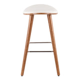 Saddle - Contemporary Counter Stool (Set of 2) - Furniture Home Direct