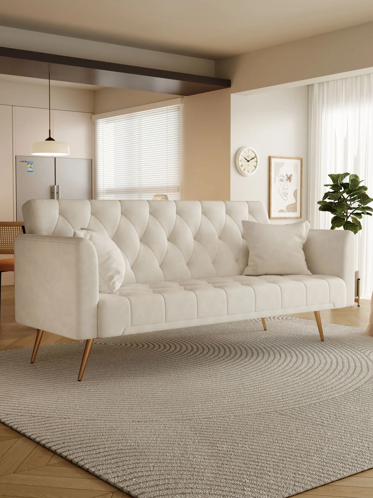 Convertible Double Folding Living Room Sofa Bed - Furniture Home Direct