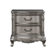 Ariadne - Nightstand - Antique Silver - Furniture Home Direct