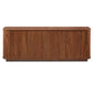 Contemporary Sideboard Storage Cabinet TV Stand With Wave Pattern - Furniture Home Direct