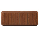 Contemporary Sideboard Storage Cabinet TV Stand With Wave Pattern - Furniture Home Direct