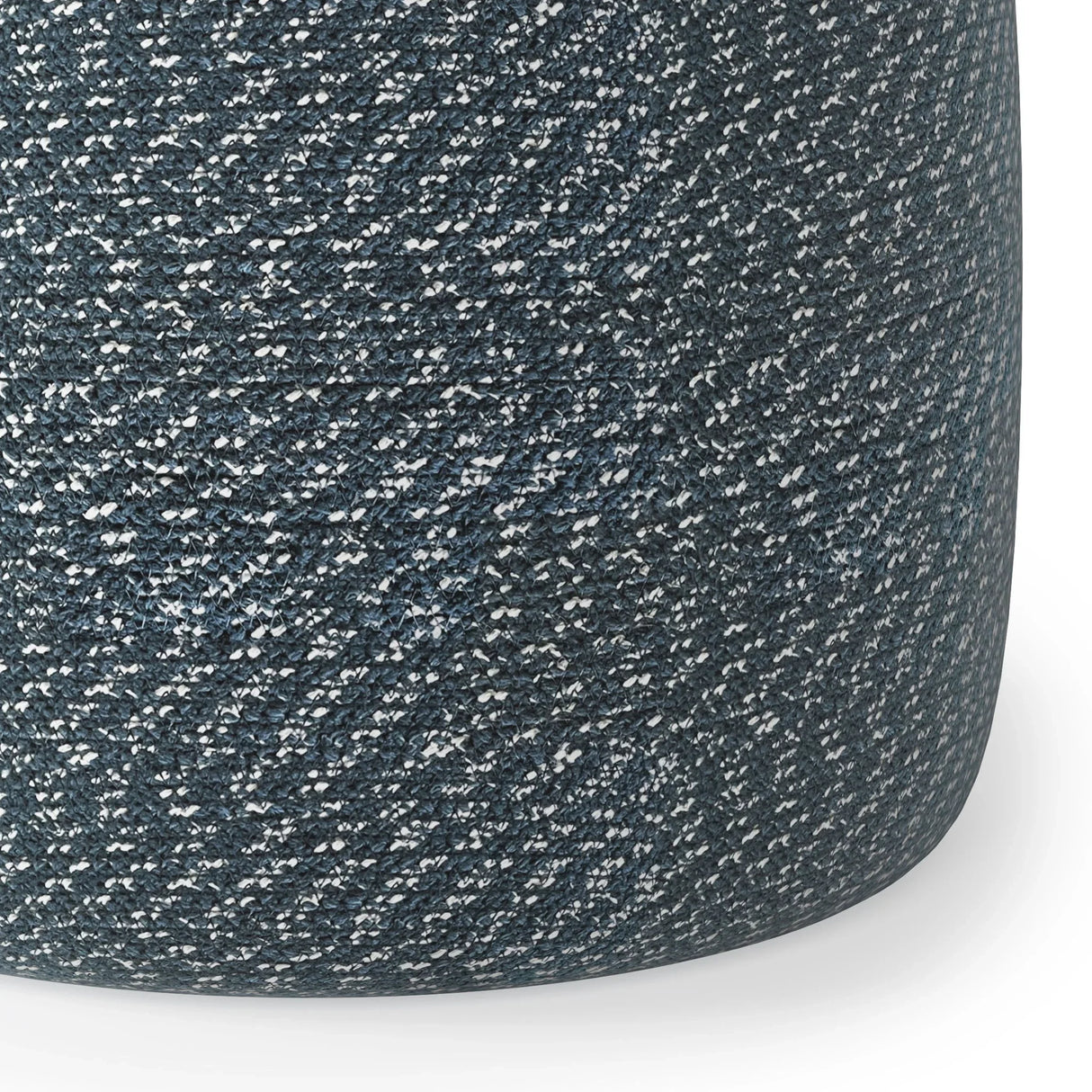 Bayley - Versatile Round Braided Pouf - Furniture Home Direct
