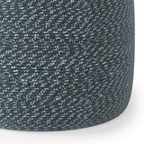 Bayley - Versatile Round Braided Pouf - Furniture Home Direct