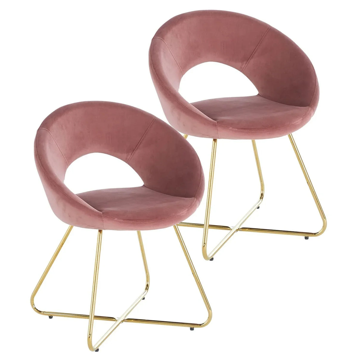 Modern Accent Velvet Lounge Chair - Furniture Home Direct