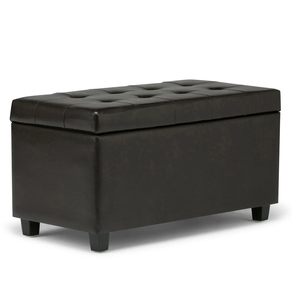 Cosmopolitan - Upholstered Storage Ottoman - Furniture Home Direct