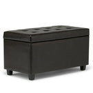Cosmopolitan - Upholstered Storage Ottoman - Furniture Home Direct