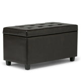 Cosmopolitan - Upholstered Storage Ottoman - Furniture Home Direct