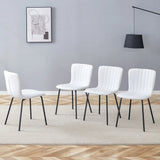 Luxury Minimalist Dining Chairs (Set of 4) - Furniture Home Direct