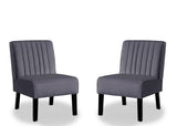 Reese - Mid-Century Modern Accent Chairs With Minimalist Design (Set of 2) - Furniture Home Direct