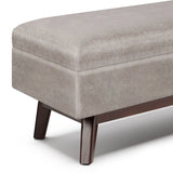 Owen - Upholstered Rectangular Storage Ottoman - Furniture Home Direct
