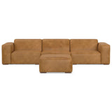 Rex - Handcrafted Sectional Sofa And Ottoman - Furniture Home Direct