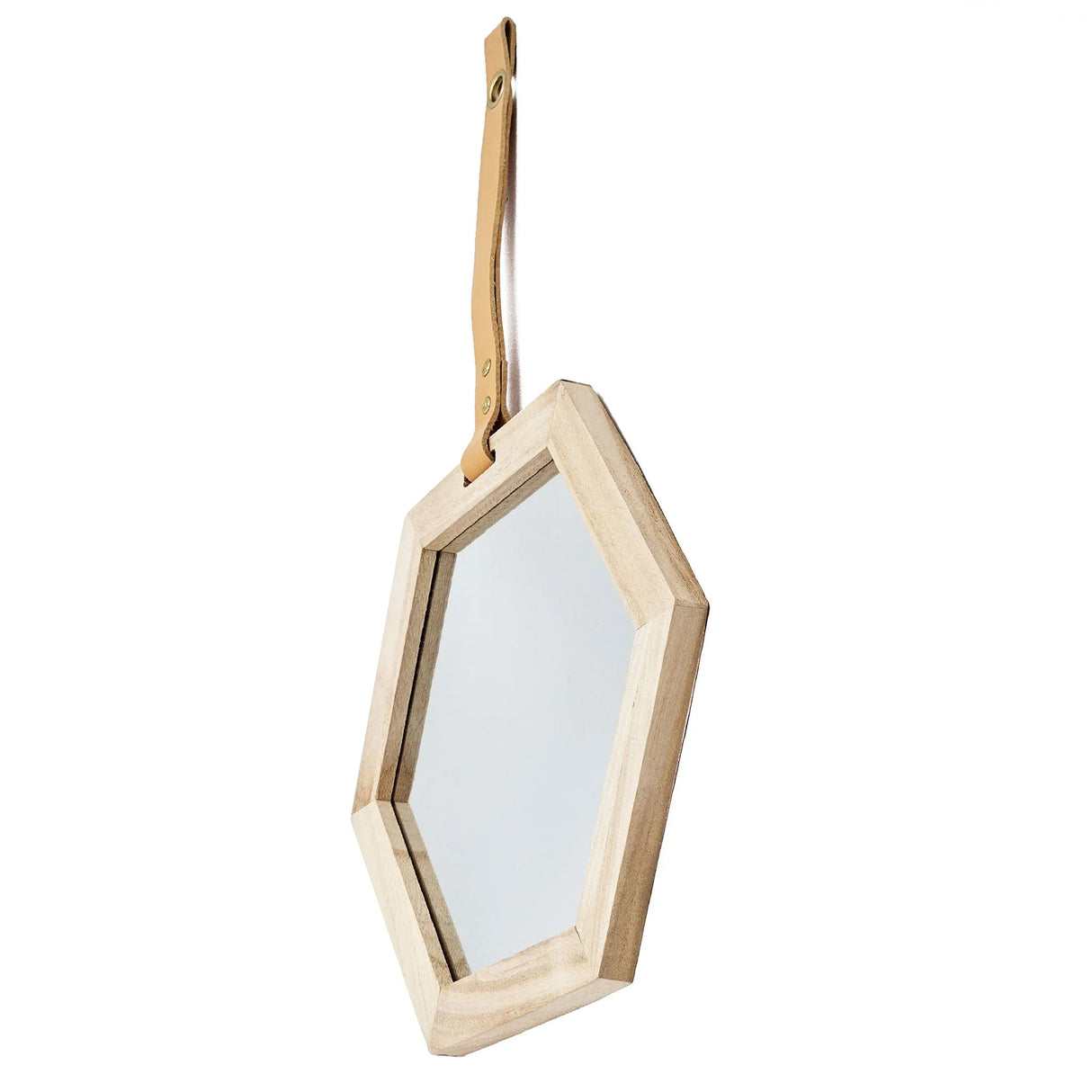 Harlan - Wall Accent Hexagon Mirror - Furniture Home Direct