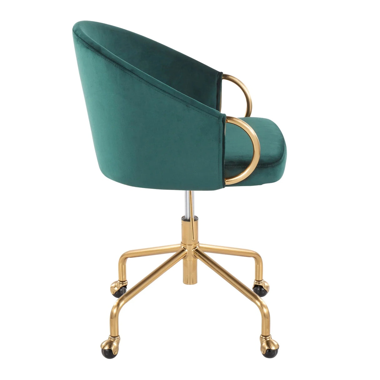 Claire - Stylish Design Contemporary / Glam Task Chair - Furniture Home Direct