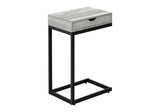 Accent Table, C - Shaped Contemporary Elegant Desig - Furniture Home Direct