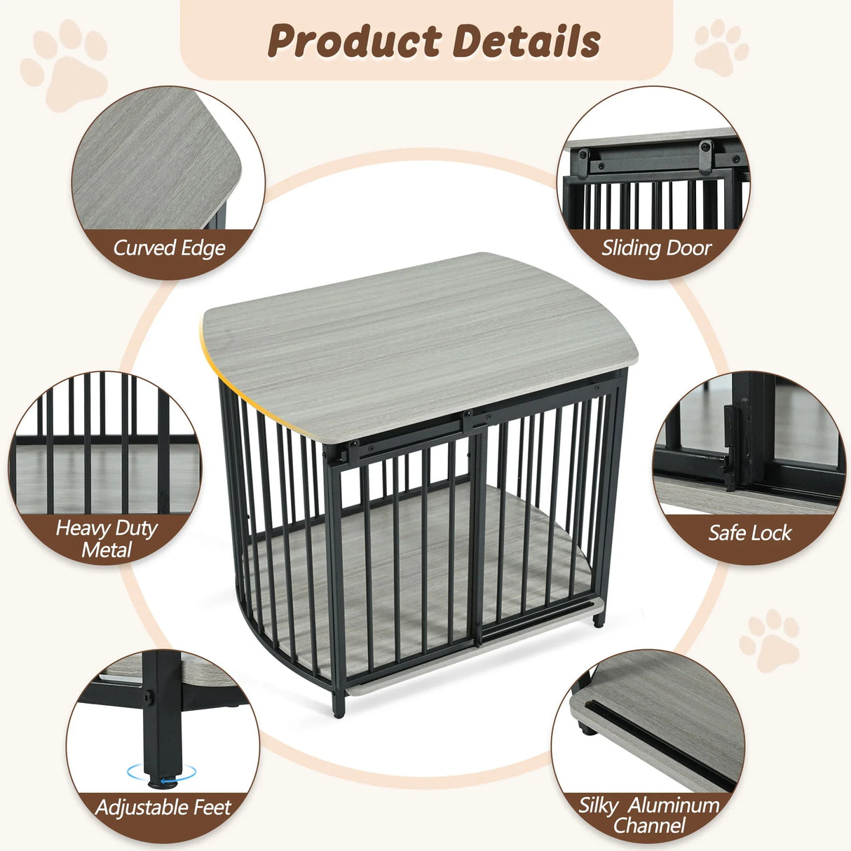 Furniture Style Dog Crate For Small And Medium Dogs - Furniture Home Direct