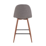 Pebble - Mid Century Modern Counter Stool (Set of 2) - Furniture Home Direct