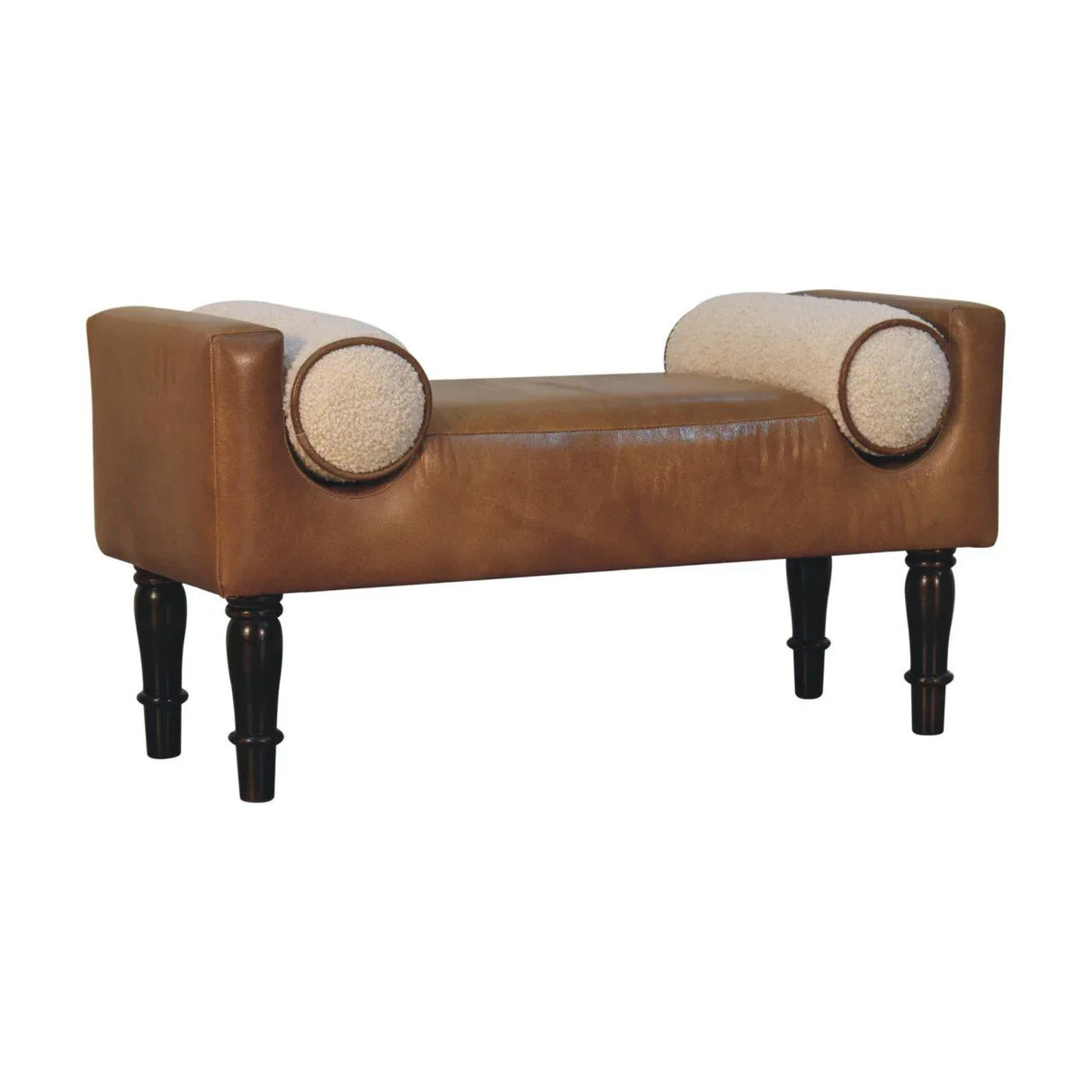 Buffalo - Chester Bench - Walnut - Furniture Home Direct