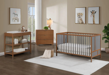 Pixie Finn - 3-in-1 Crib - Walnut - Furniture Home Direct