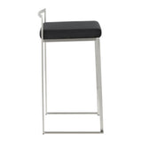 Fuji - Contemporary Elegant Stackable Counter Stool Set - Furniture Home Direct