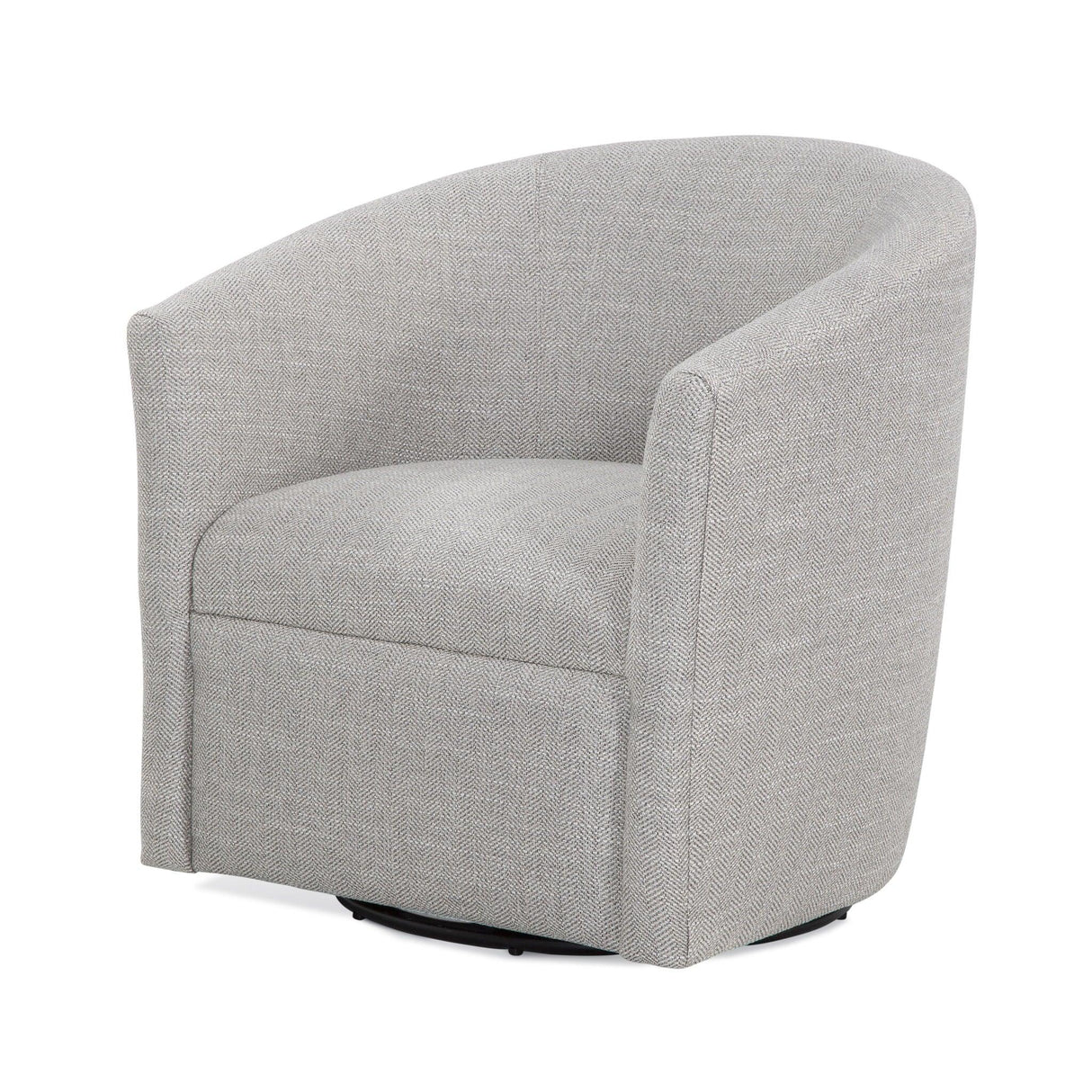 Lainey - Swivel Barrel Chair With 360 Degree Rotation - Furniture Home Direct