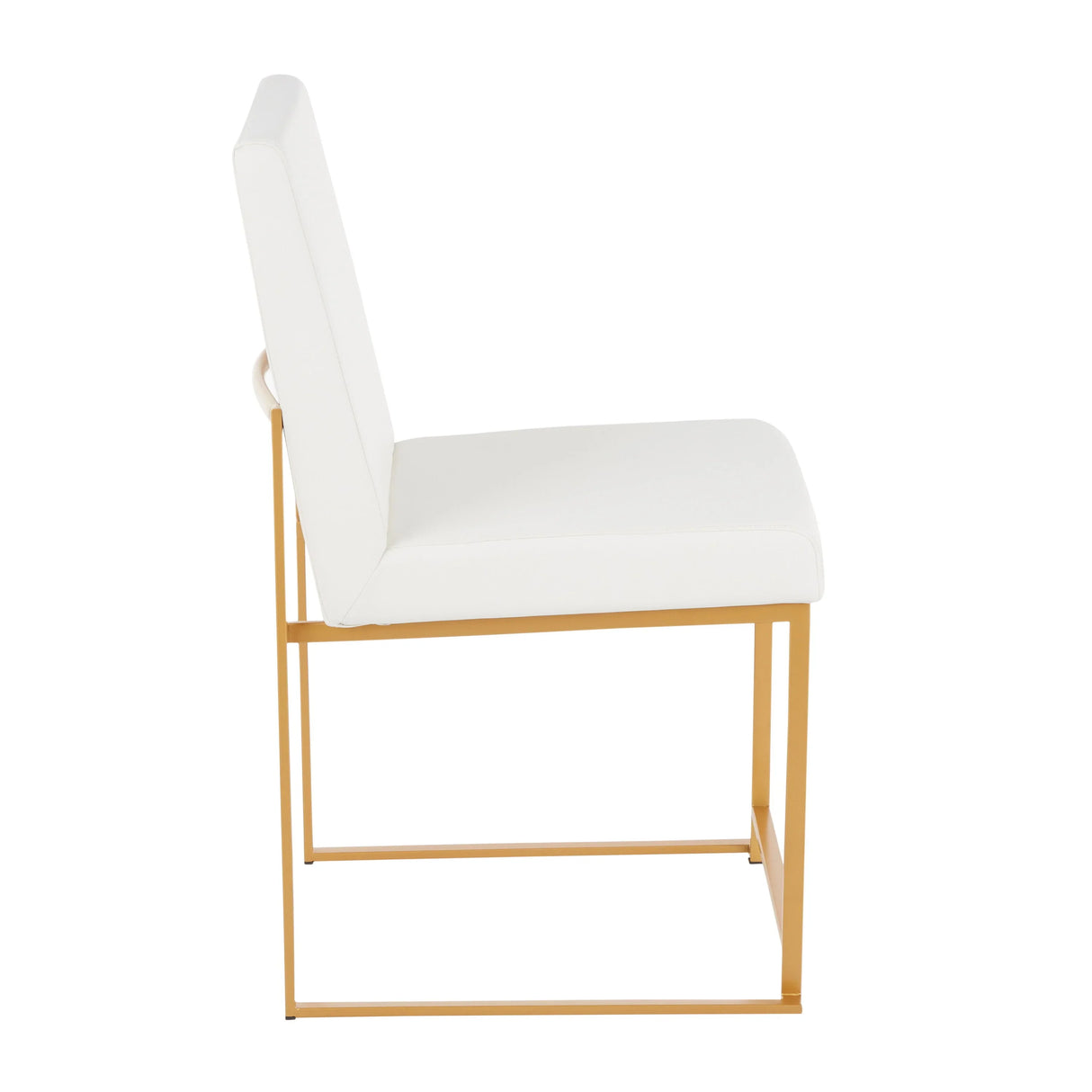 Fuji - Contemporary Stylish Frame, High Back Dining Chair (Set of 2) - Furniture Home Direct