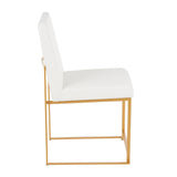 Fuji - Contemporary Stylish Frame, High Back Dining Chair (Set of 2) - Furniture Home Direct