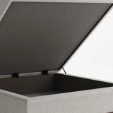 Owen - Multifunctional Square Coffee Table Storage Ottoman - Furniture Home Direct