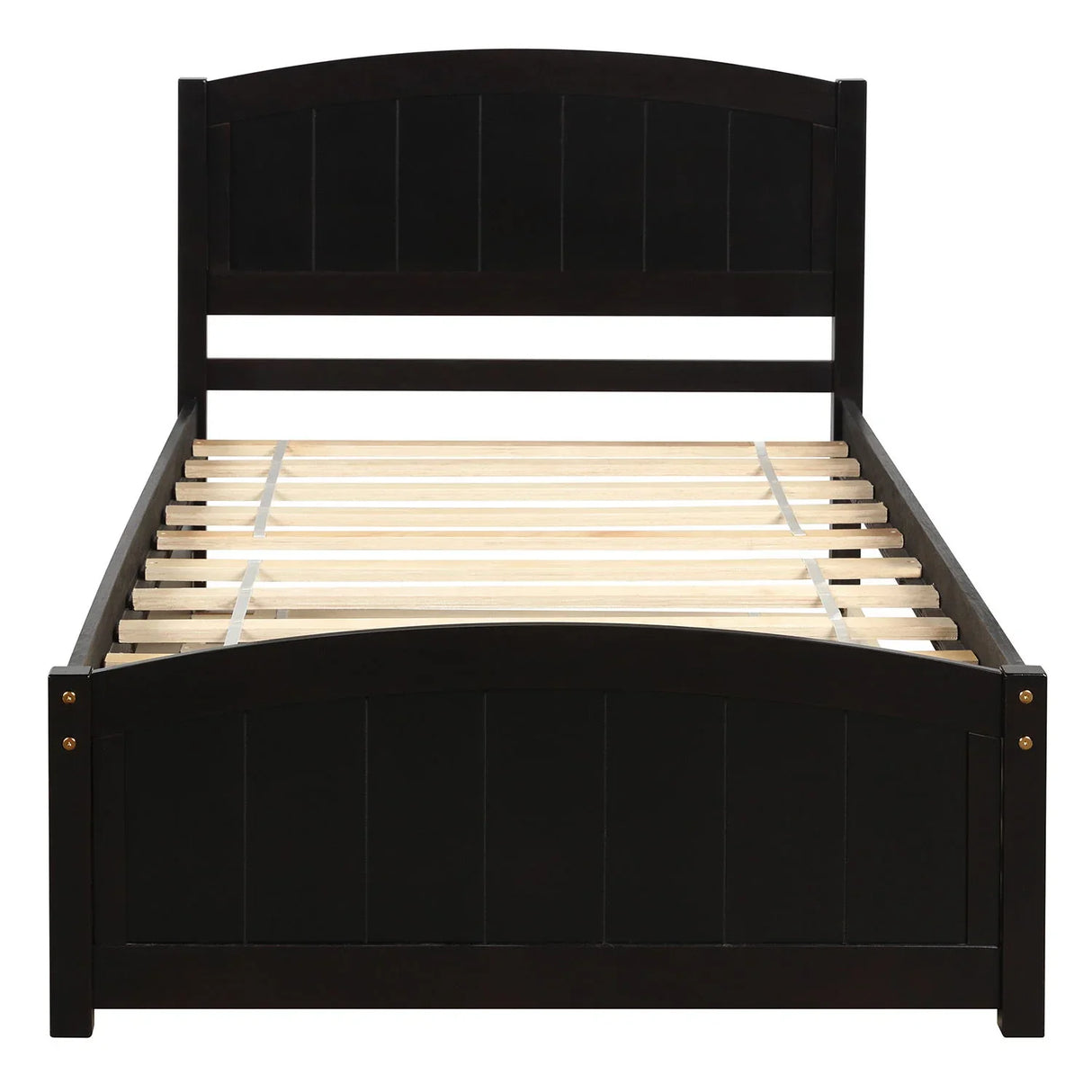 Platform Bed & Headboard, Footboard And Wood Slat Support - Furniture Home Direct