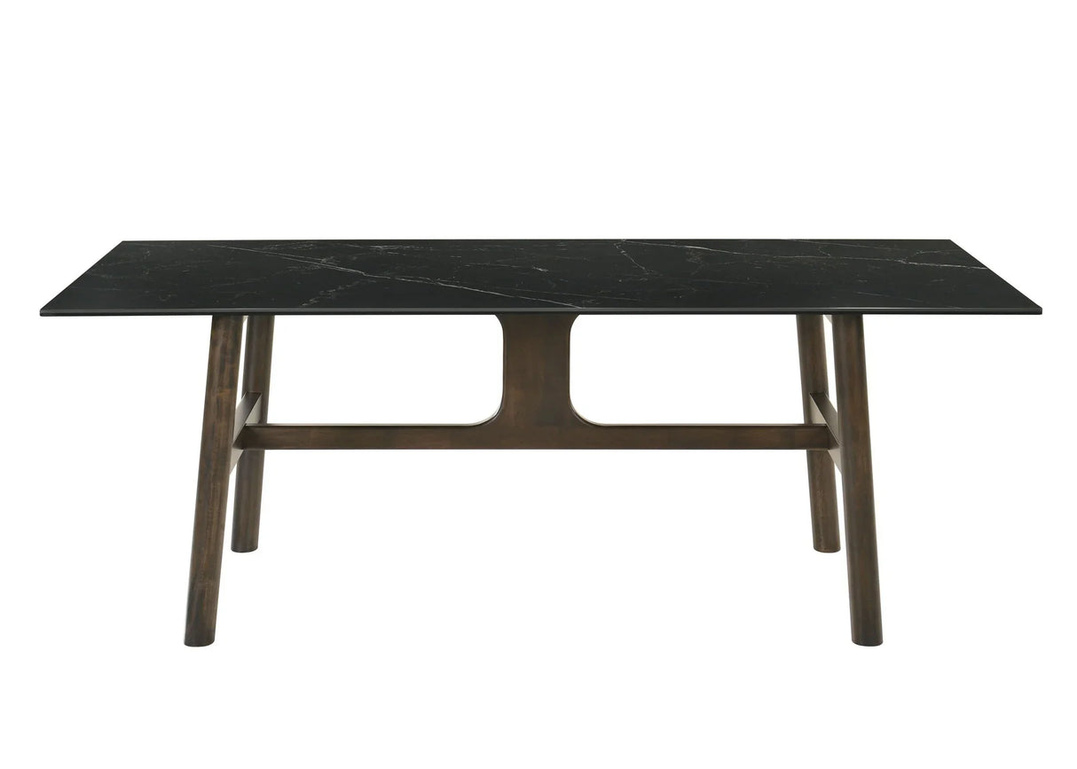Destin - Ceramic Dining Table - Black - Furniture Home Direct