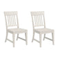 Haidel - Slat Back Dining Chairs (Set of 2) - Furniture Home Direct
