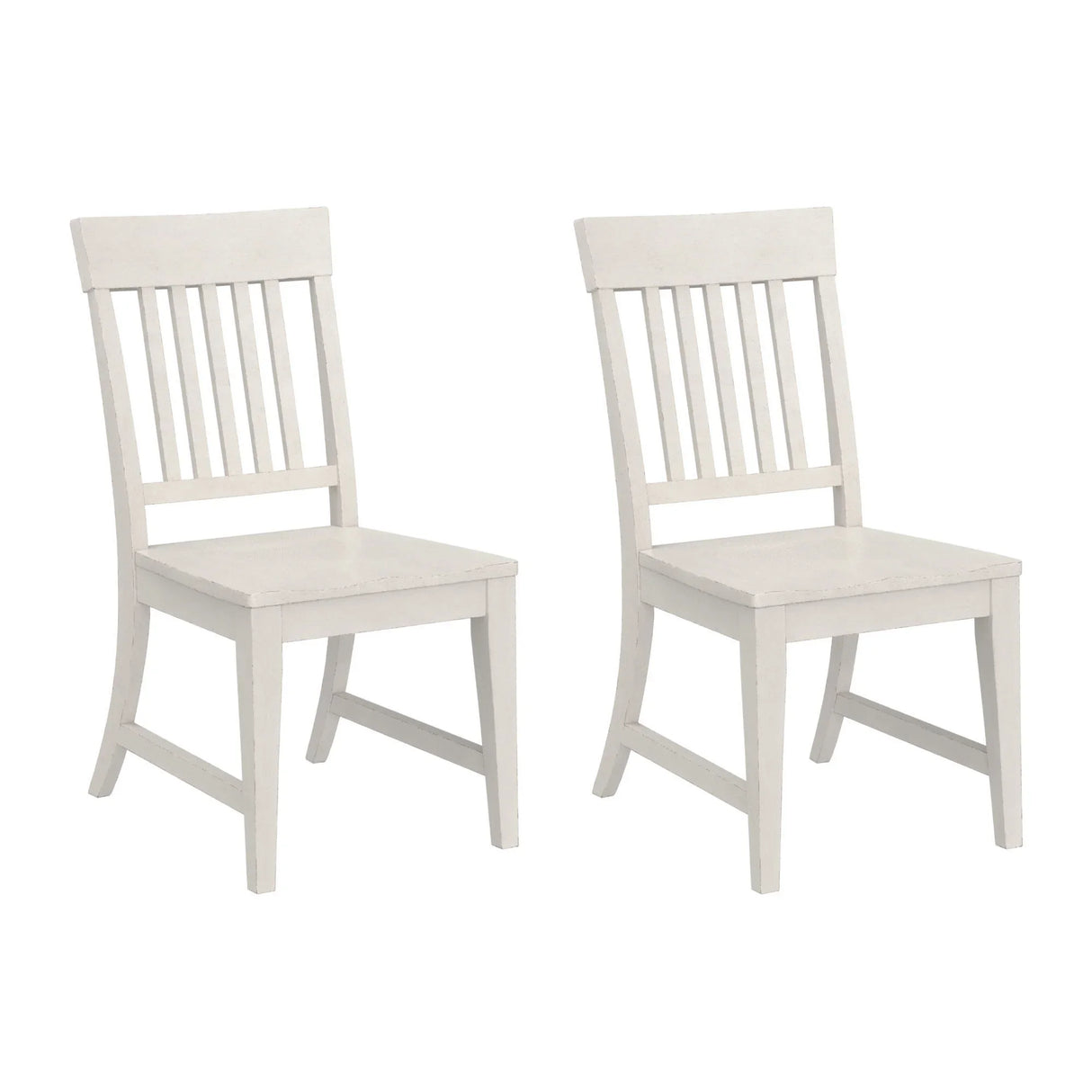 Haidel - Slat Back Dining Chairs (Set of 2) - Furniture Home Direct