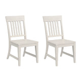 Haidel - Slat Back Dining Chairs (Set of 2) - Furniture Home Direct