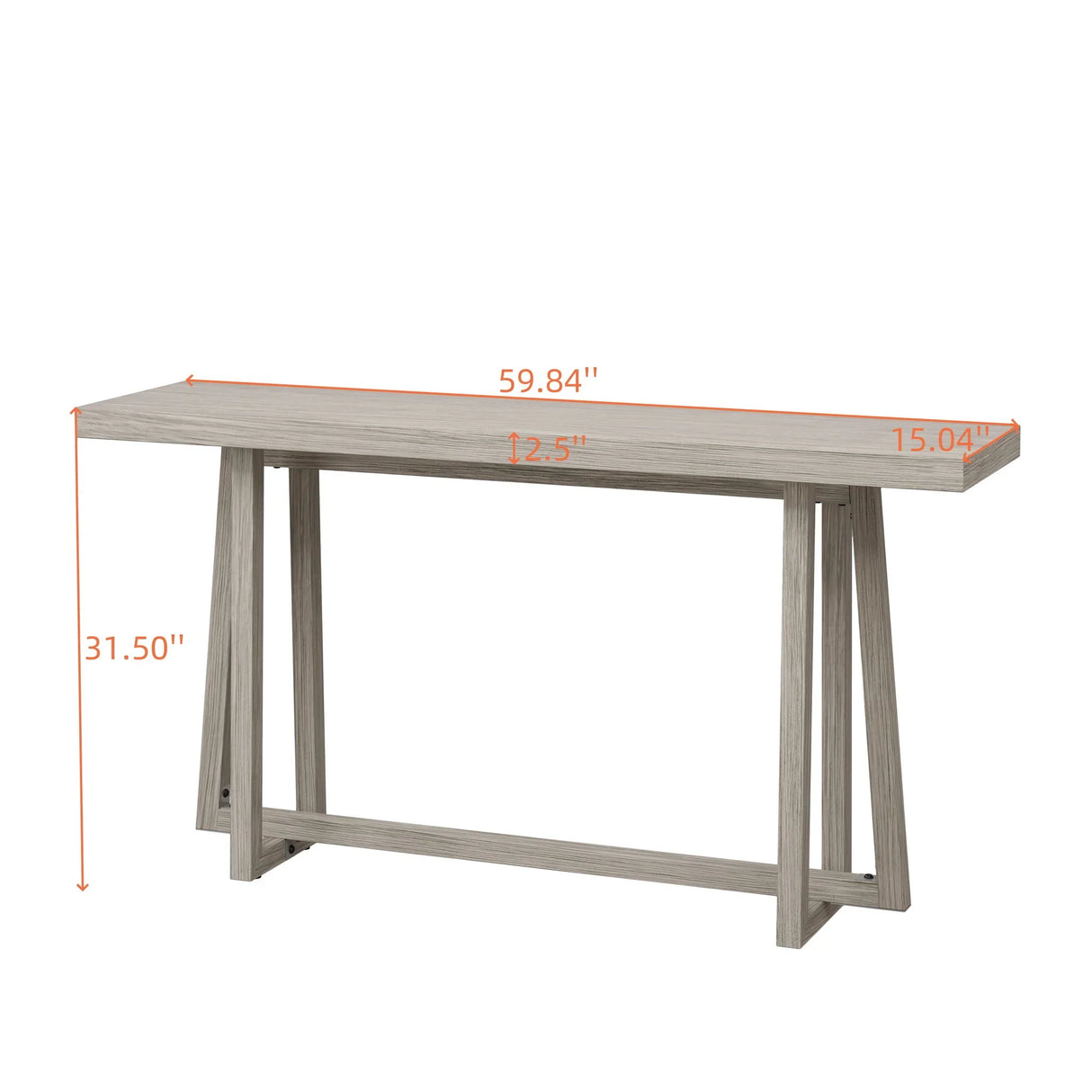 Console Table, Stylish Rectangular Entryway Table - Furniture Home Direct