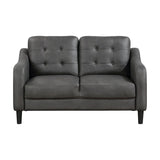 3pc Living Room Set Including Sofa, Love seat and Chair - Gray - Furniture Home Direct