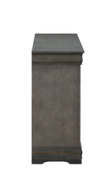 Louis Philippe - Bedroom Dresser, Sleek Design - Furniture Home Direct