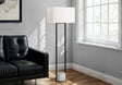 Lighting, Floor Lamp, Contemporary - Black / Beige - Furniture Home Direct