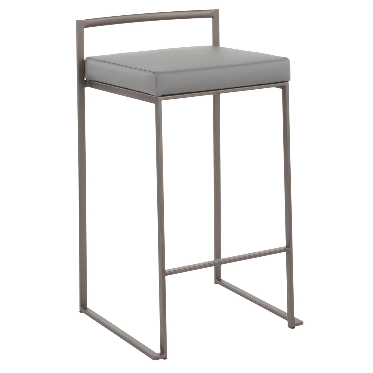 Fuji - Industrial Stackable Counter Stool Elegant Design - Furniture Home Direct