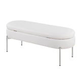 Chloe - Contemporary / Glam Bench - Furniture Home Direct