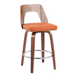 Trilogy - Mid Century Modern Counter Stool (Set of 2) - Furniture Home Direct