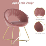 Modern Accent Velvet Lounge Chair - Furniture Home Direct