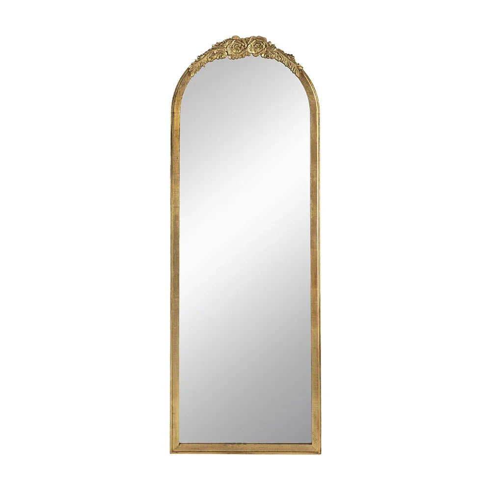 Wood Floor Mirror, Full Body Mirror Dressing Make Up Mirror For Bathroom - Furniture Home Direct