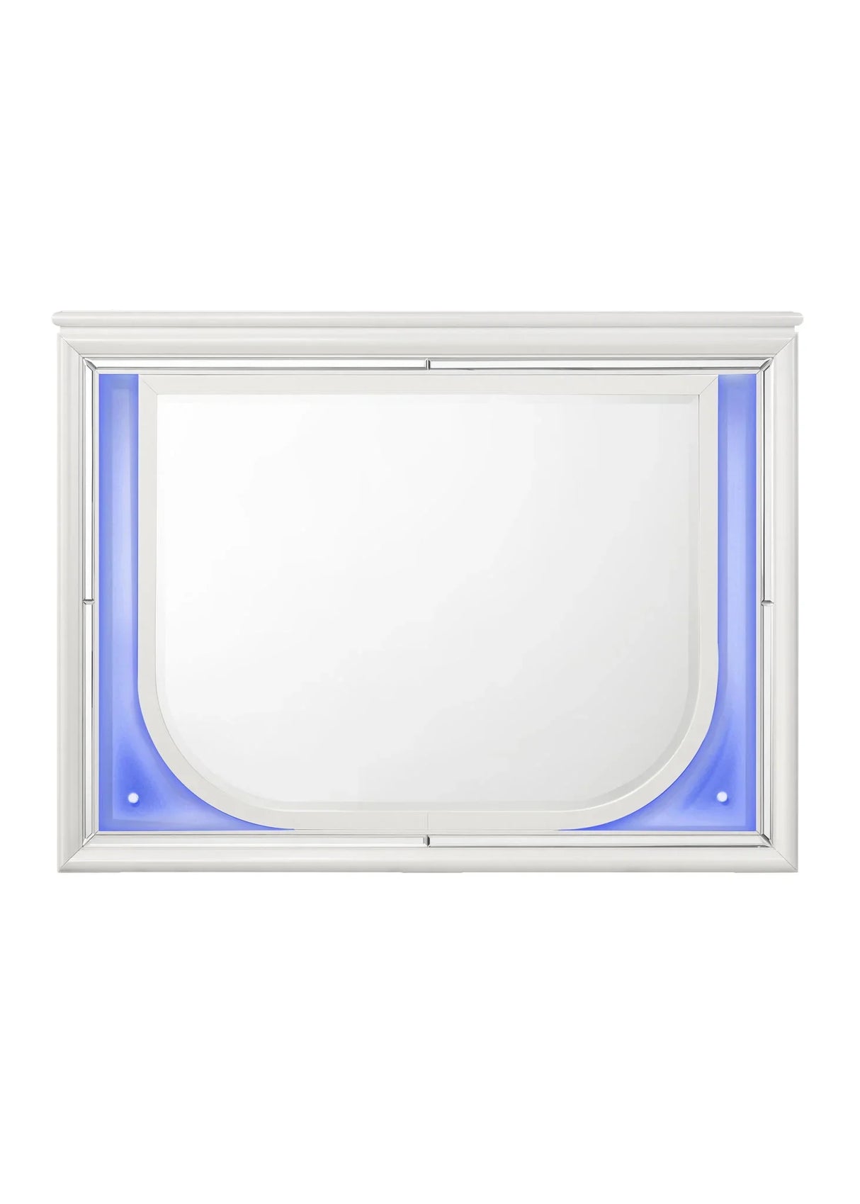 Tarian - Mirror With LED - White - Furniture Home Direct