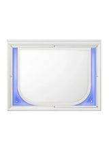 Tarian - Mirror With LED - White - Furniture Home Direct